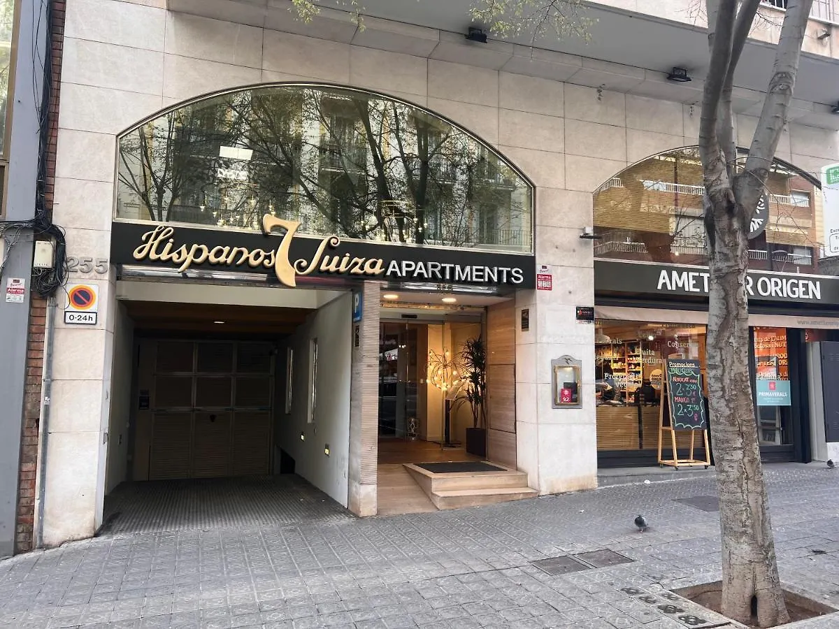 Apartaments-Hotel Hispanos 7 Suiza Barcelona Španělsko